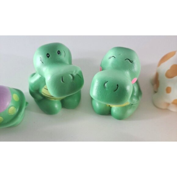 VTG Enesco Sonrise Noahs Ark Figures Turtles Dogs Ducks Alligator Ceramic 80s - Picture 3 of 7